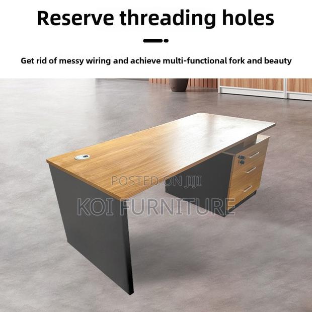 Office Desk; 1.4 Meters Home Office Study Executive Desk - thumbnail 4
