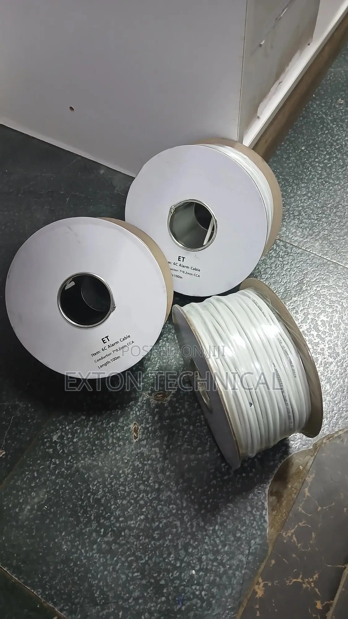 100meters Alarm Cable 6 Core