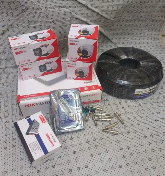 Hikvision 4 Channel CCTV Complete Kit