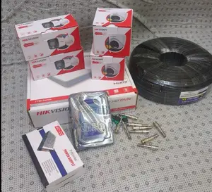 Hikvision 4 CCTV Cameras 4 Channel Complete Kit 1080p