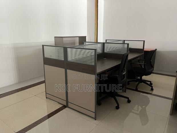 Office Workstation; Four Users Executive Office Workstation Desk - thumbnail 5