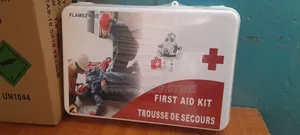First Aid Kit White Plastic Box