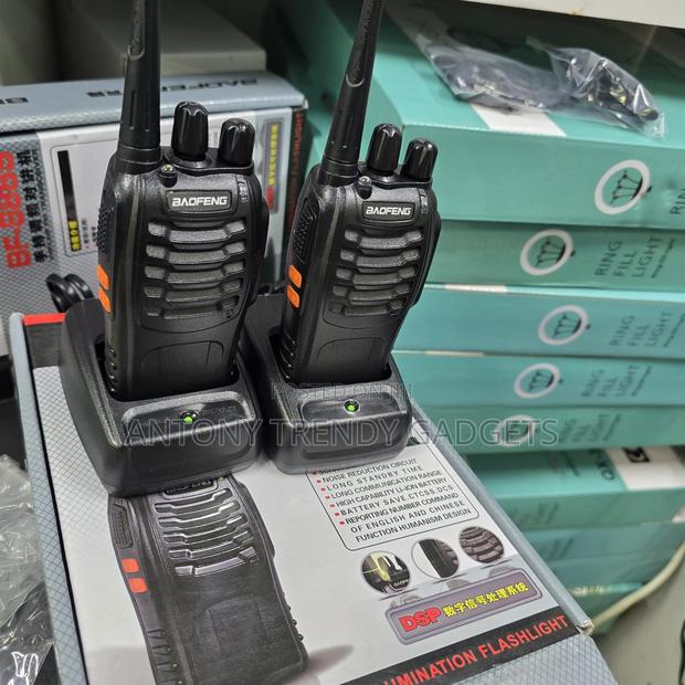 Baofeng Bf-888s Walkie Talkie Set Uhf Long Range Radio