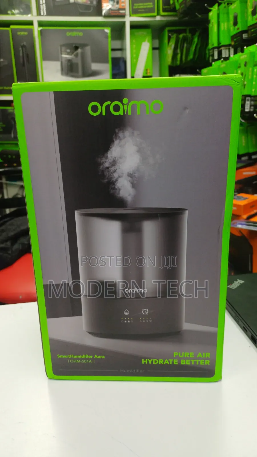 Oraimo Aura 4l Ultrasonic Humidifier Aroma Diffuser