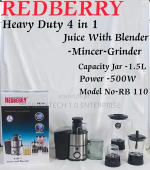 4 in 1 Redberry Juicer