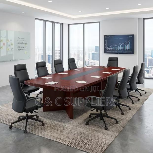 Office Desks; 3000mm Imported Office Boardroom Table