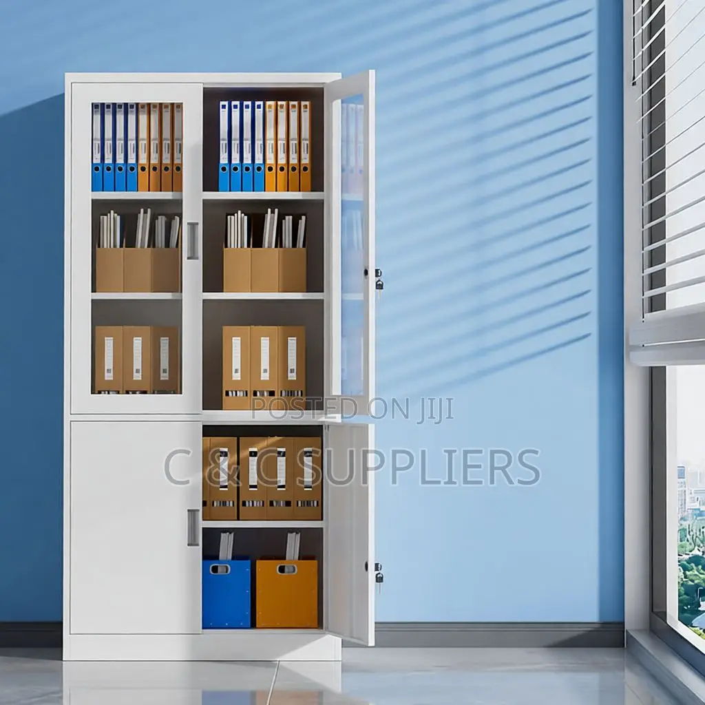 Office Cabinets With 02 Lockable Doors