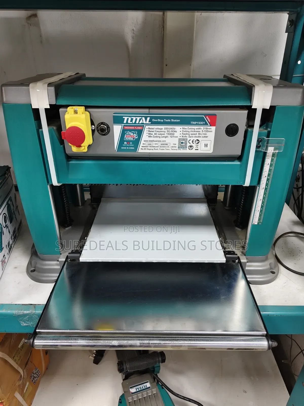Total 1500w Thickness Planer Electric