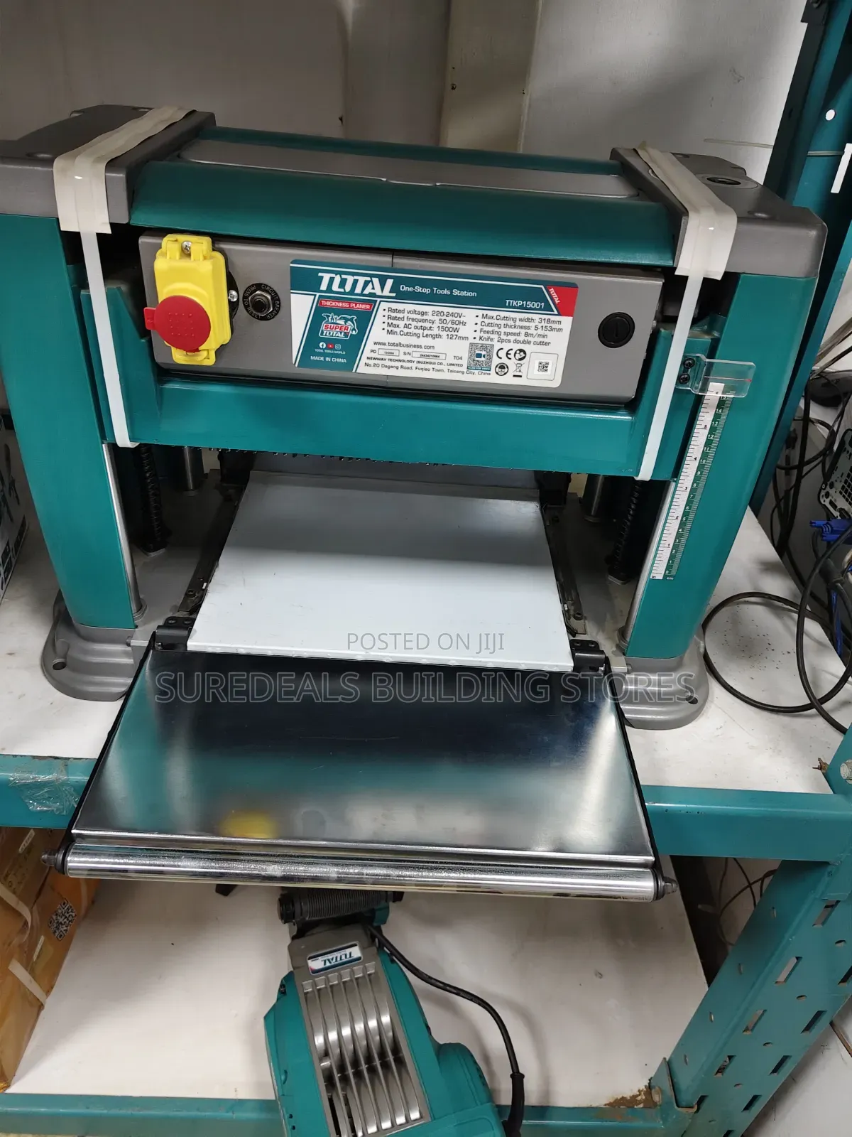 Total 1500w Thickness Planer Electric