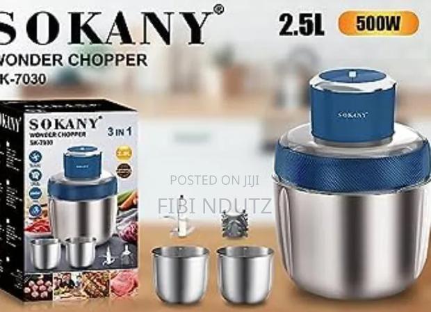 Quality Sokany Wonder Chopper 2.5l and Is 500w