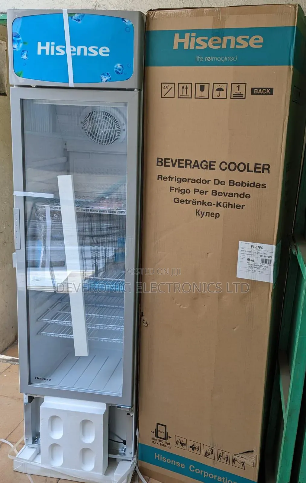 Hisense Chiller Show Case 282 Litres