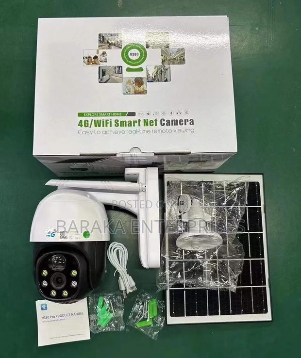 V380 Single Lens 4g Solar PTZ