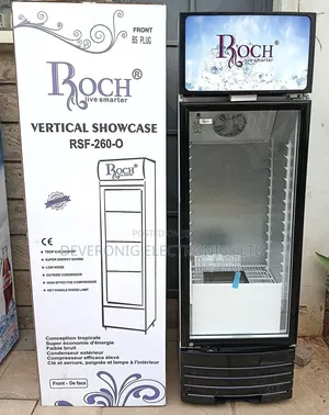 209 Litres Roch Vertical Showcase Model RSF-260-O Refrigerator
