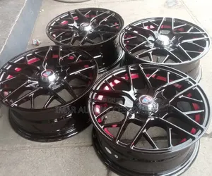 15 Inch Red Alloy Rims for Sale in Kenya | Sporty Durable Wheels