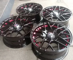 15 Inch Red Alloy Rims for Sale in Kenya | Sporty Durable Wheels