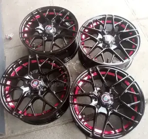 15 Inch Red Alloy Rims for Sale in Kenya | Sporty Durable Wheels