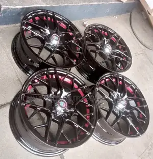 15 Inch Red Alloy Rims for Sale in Kenya | Sporty Durable Wheels
