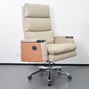 Orthopedic Leather Executive Director's Chair