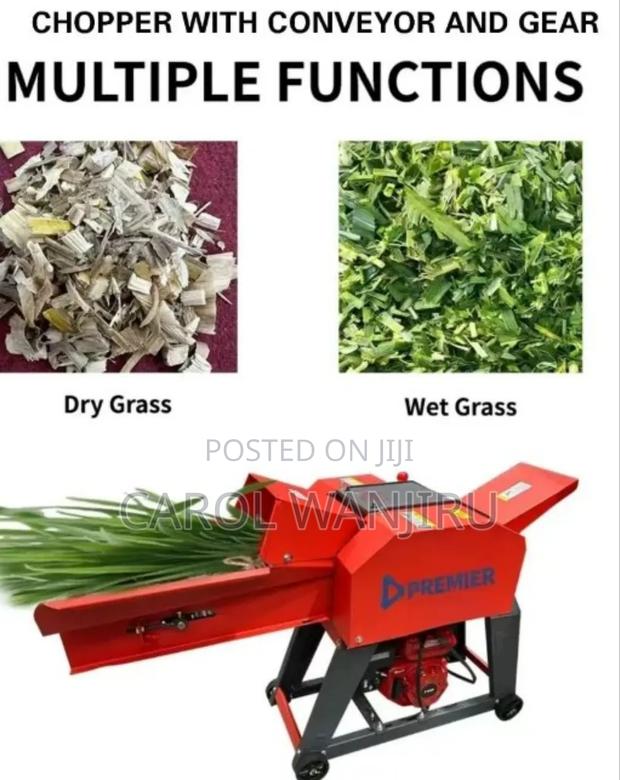 New Premier Chaff Cutter /Chopper With Conveyor and Gear