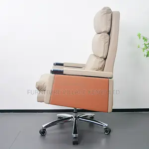 Orthopedic Leather Executive Director's Chair