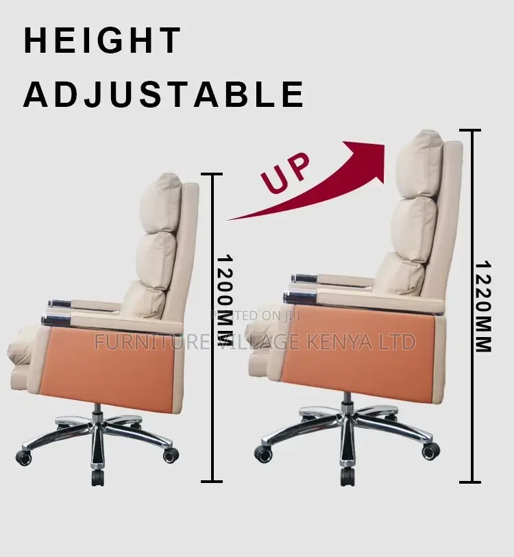 Orthopedic Leather Executive Director's Chair