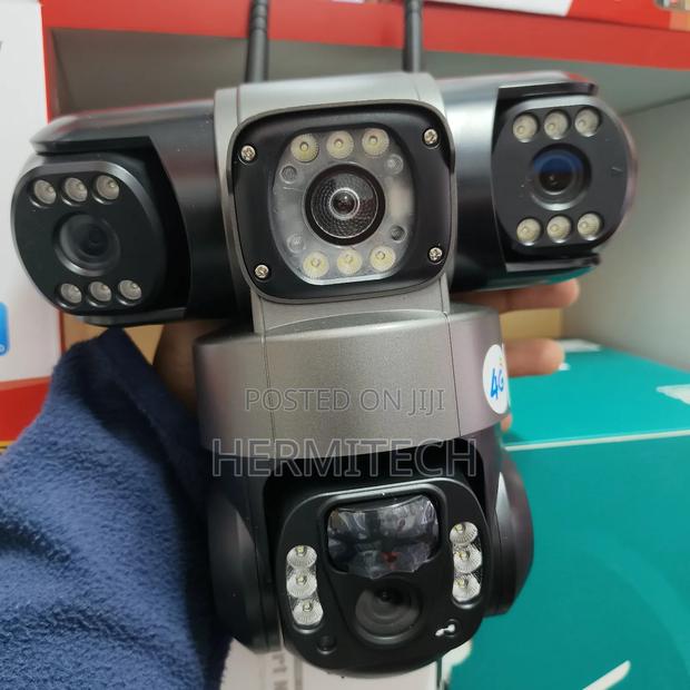 Triple View Triple Lens 4g Smart Solar Powered CCTV - thumbnail 2