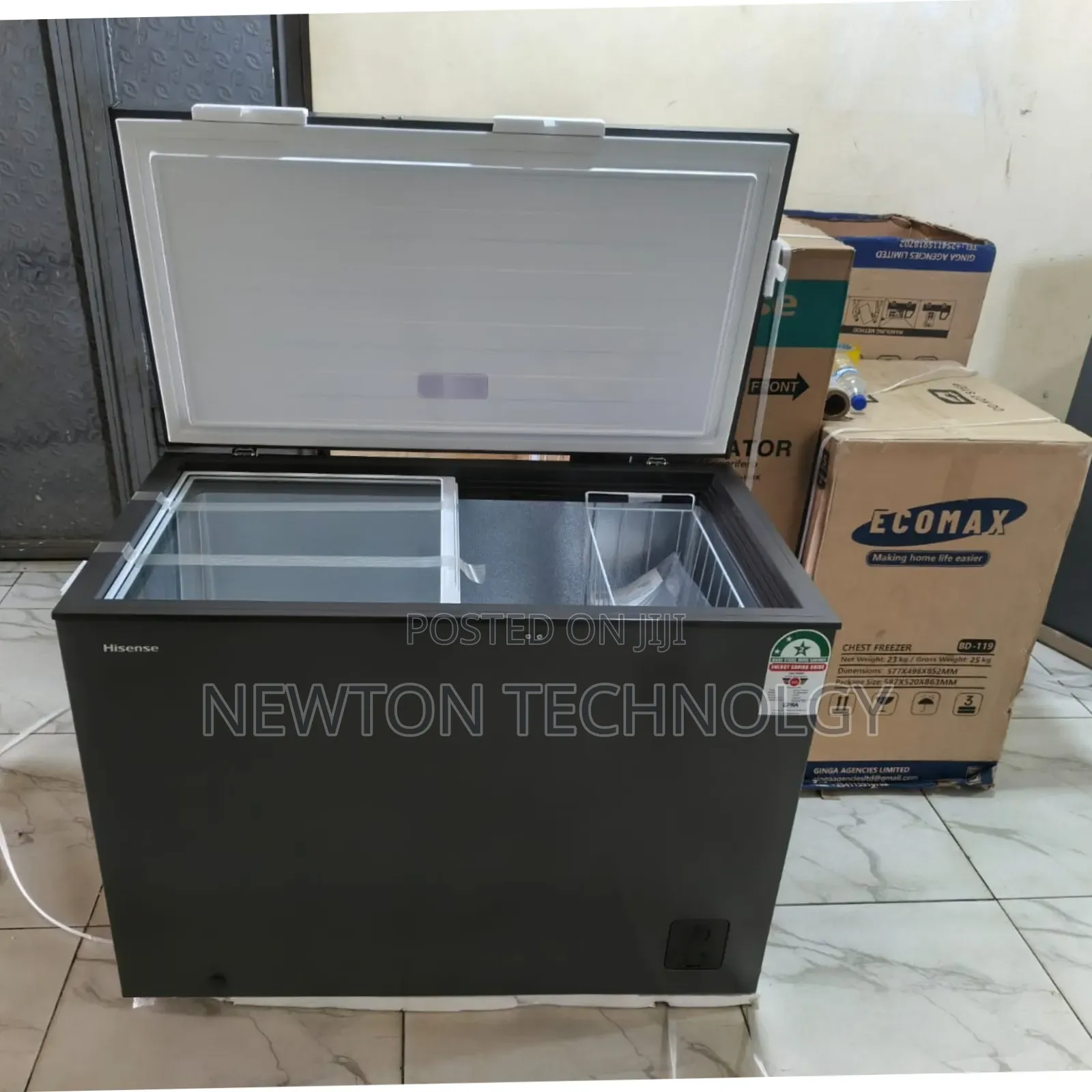 286 Litres Hisense Deep Freezer
 at 37999