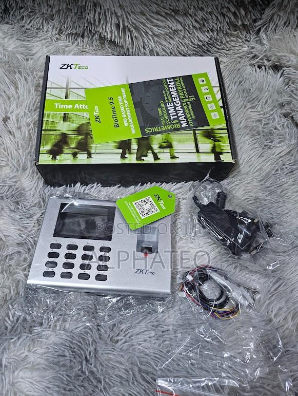 Zkteco Attendance System With Fingerprint Scanner