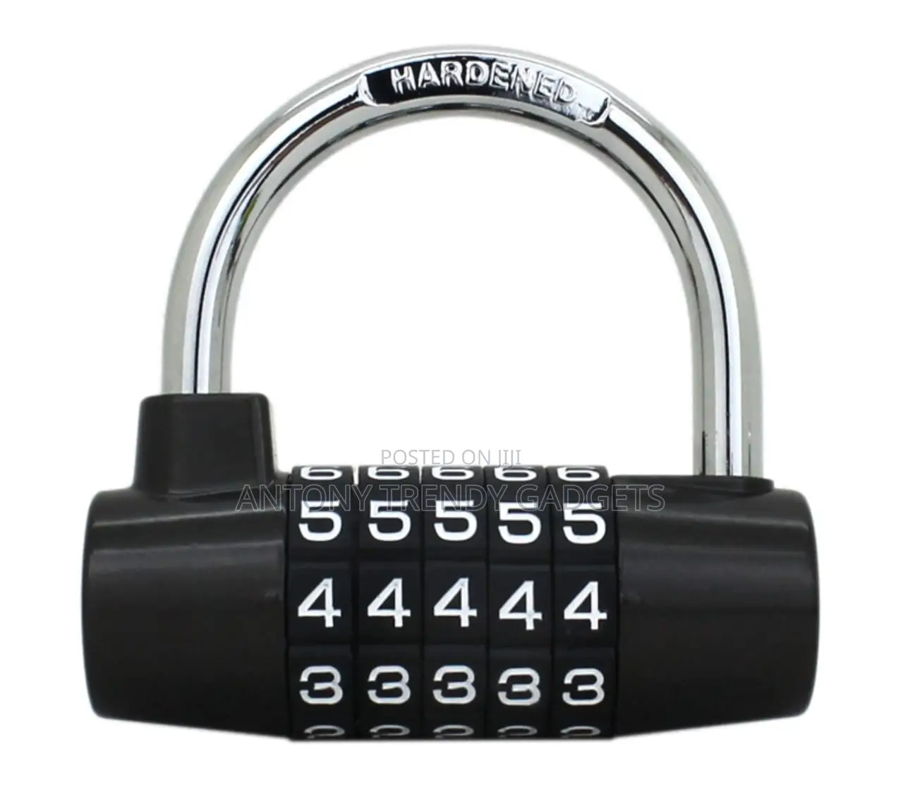 5 Digit Combination Padlock Heavy Duty Security Lock