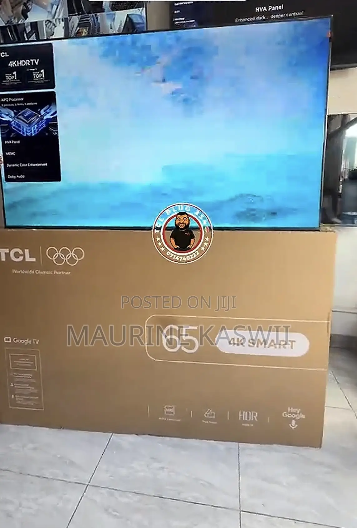 TCL 65′′Inches 65v6d Google Smart Tv