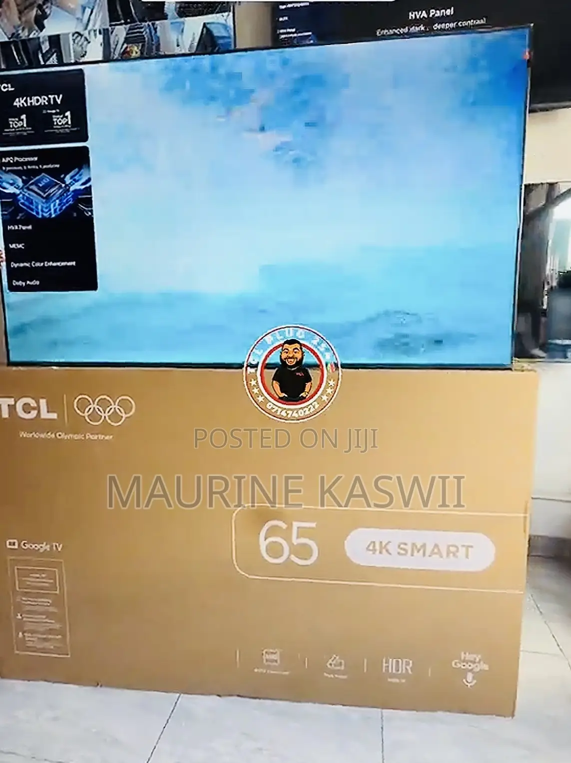TCL 65′′Inches 65v6d Google Smart Tv
