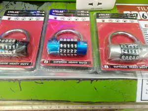 5 Digit Combination Lock Weatherproof Padlock Outdoor