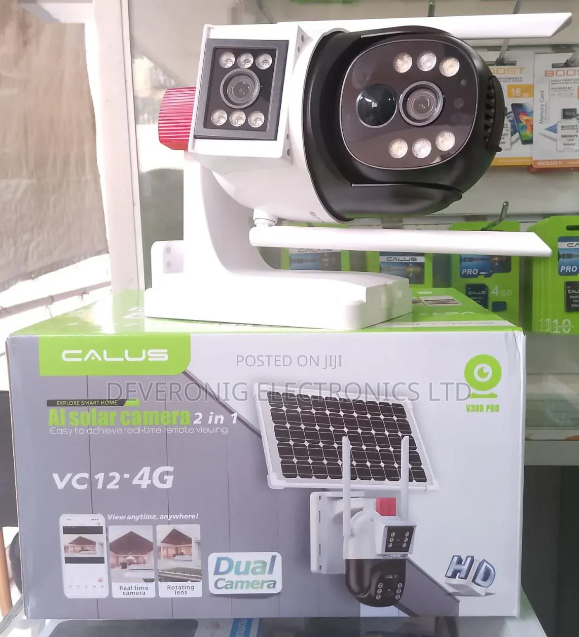 Vc12-4g Dual Lens Solar Camera
 4g and Wi-Fi