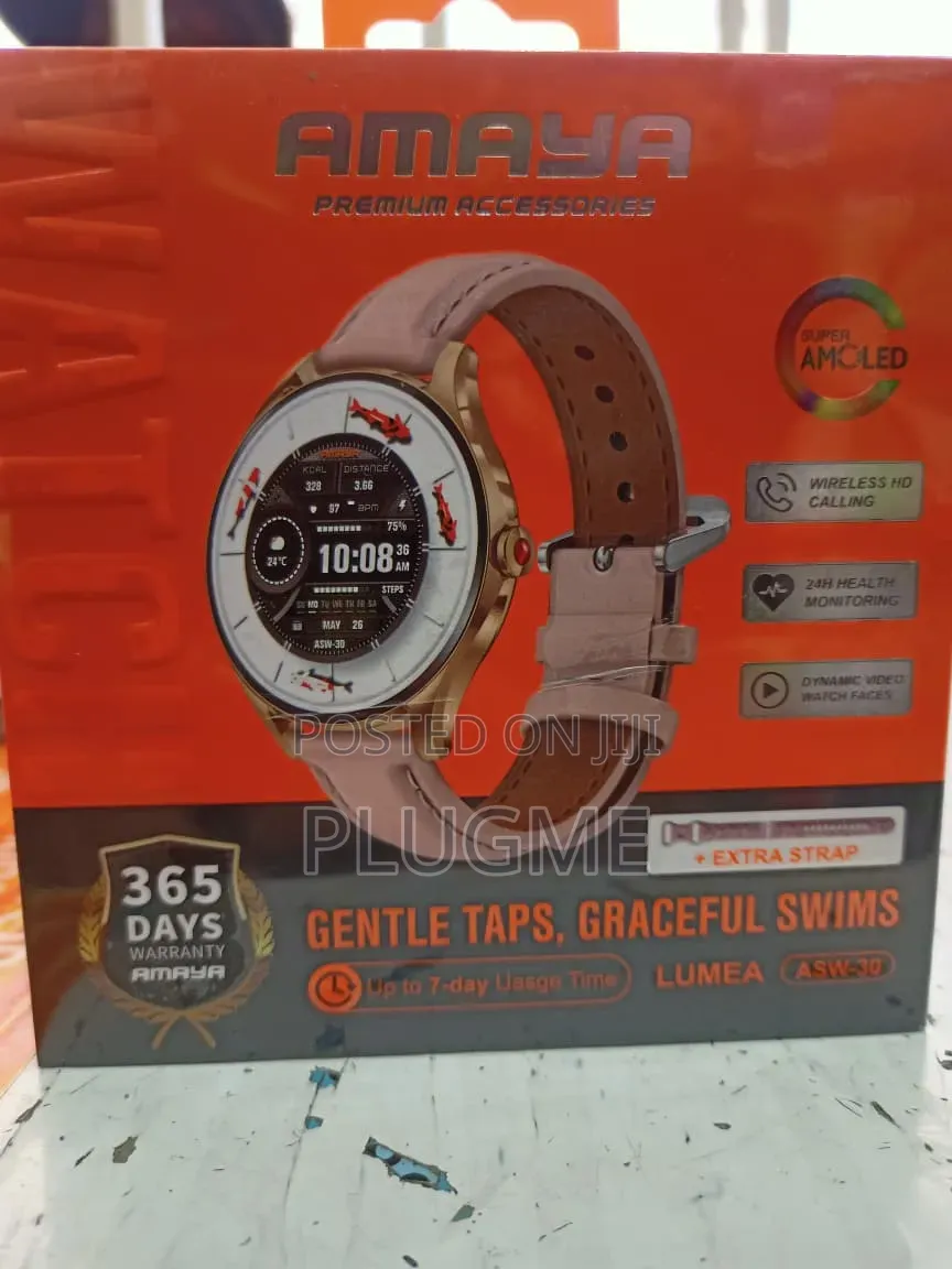 Amaya Lumea Asw-30 Amoled Smart Watch