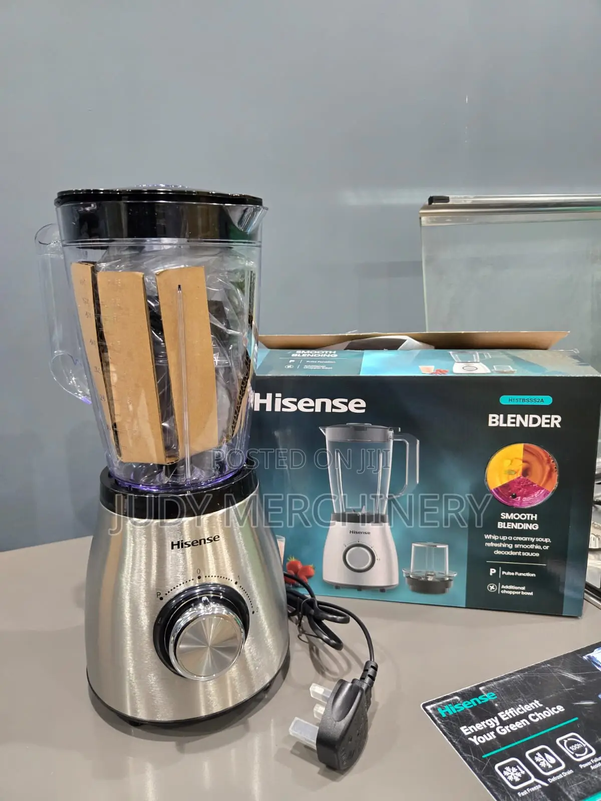Hisense Quality Blender- 2 in 1 Knob Function