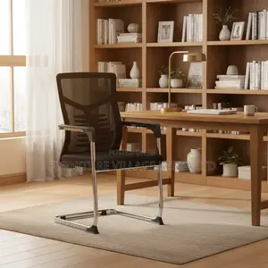 Breathable Ergonomic Non-Swivel Guest Chair