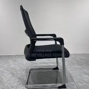 Breathable Ergonomic Non-Swivel Guest Chair