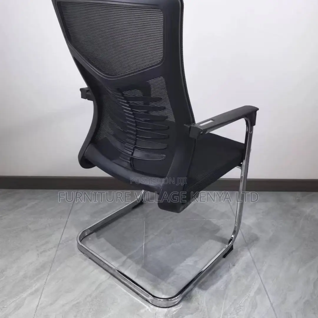 Breathable Ergonomic Non-Swivel Guest Chair