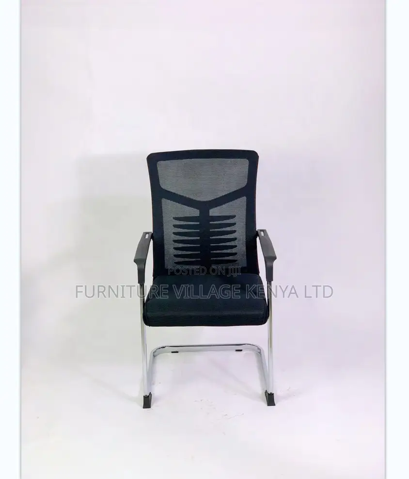Breathable Ergonomic Non-Swivel Guest Chair