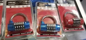 5 Digit Resettable Padlock Keyless Anti Theft Security