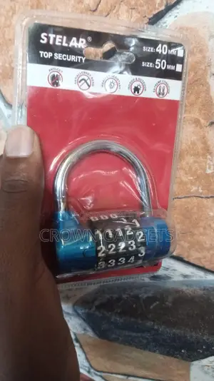 Outdoor 5 Digit Combination Padlock Weather Resistant