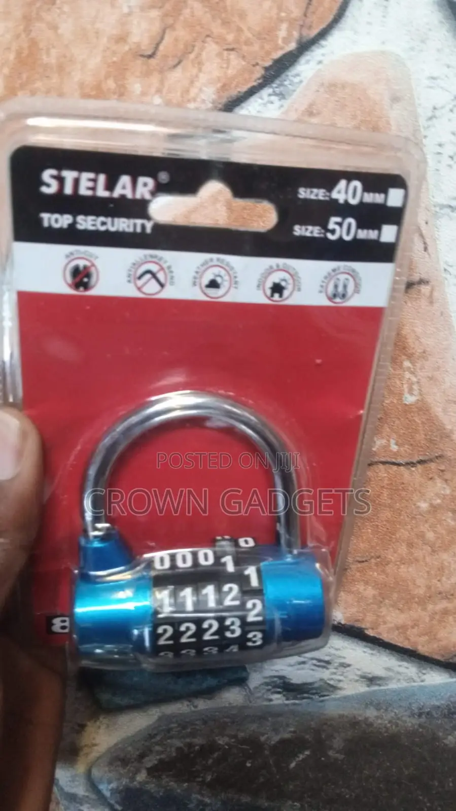 Outdoor 5 Digit Combination Padlock Weather Resistant