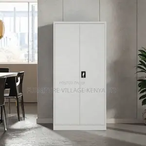 2-Door Full Steel Document Cabinet With Shelves