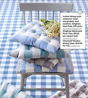 Colored Chair-Pads/Comforters