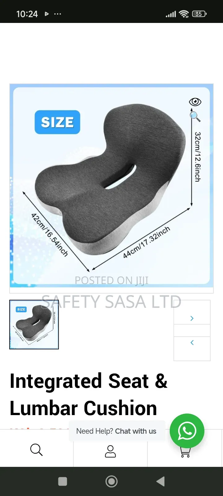 L Seat Cushion