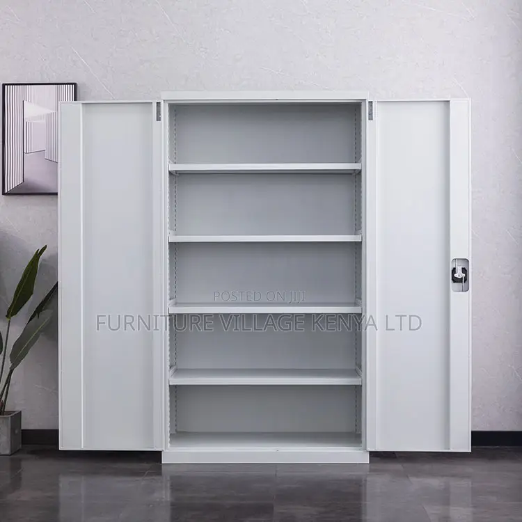 2-Door Full Steel Document Cabinet With Shelves