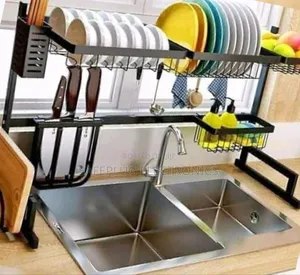 Heavy Duty Kitchen Dish Rack (85cm) – Now on Offer at 2,800/=