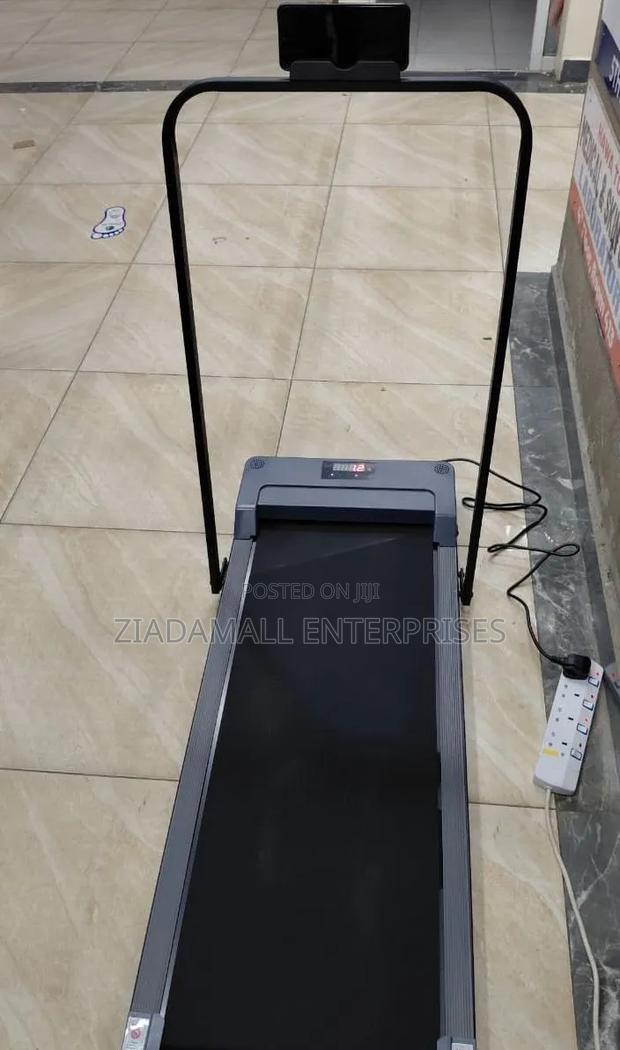 Foldable Remote Controlled Slim Pad Treadmill