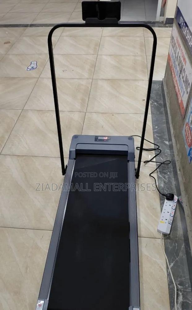 Foldable Remote Controlled Slim Pad Treadmill Effortless Control - main view