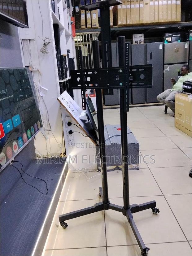 Standard Tv Trolley Movable Stand 32" to 70 - thumbnail 2